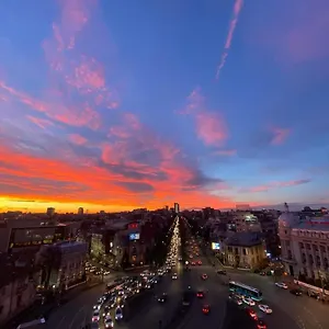 Apartament Golden Studio- Panoramic View With Terrace, Bucureşti